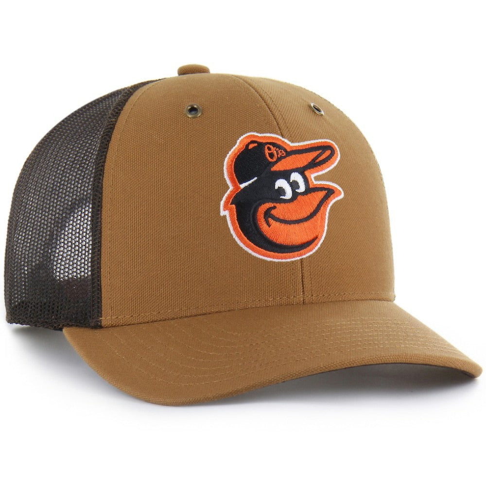 Baltimore Orioles Carhartt x '47 Trucker Adjustable Hat | MLB US
