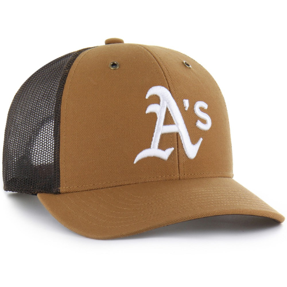 Athletics Carhartt x '47 Trucker Adjustable Hat | MLB Online