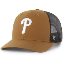 Philadelphia Phillies Carhartt x '47 Trucker Adjustable Hat | MLB For sale