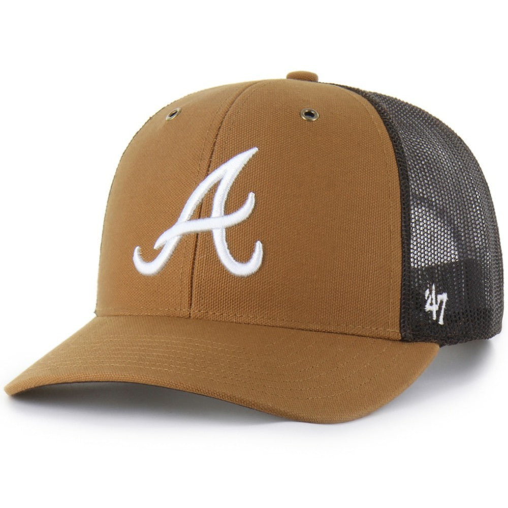 Atlanta Braves Carhartt x '47 Trucker Adjustable Hat | MLB Sale