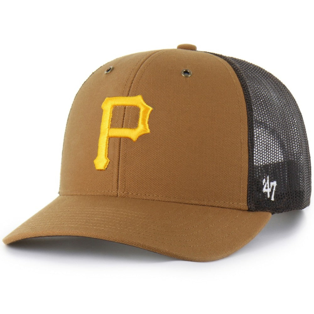 Pittsburgh Pirates Carhartt x '47 Trucker Adjustable Hat | MLB Sale