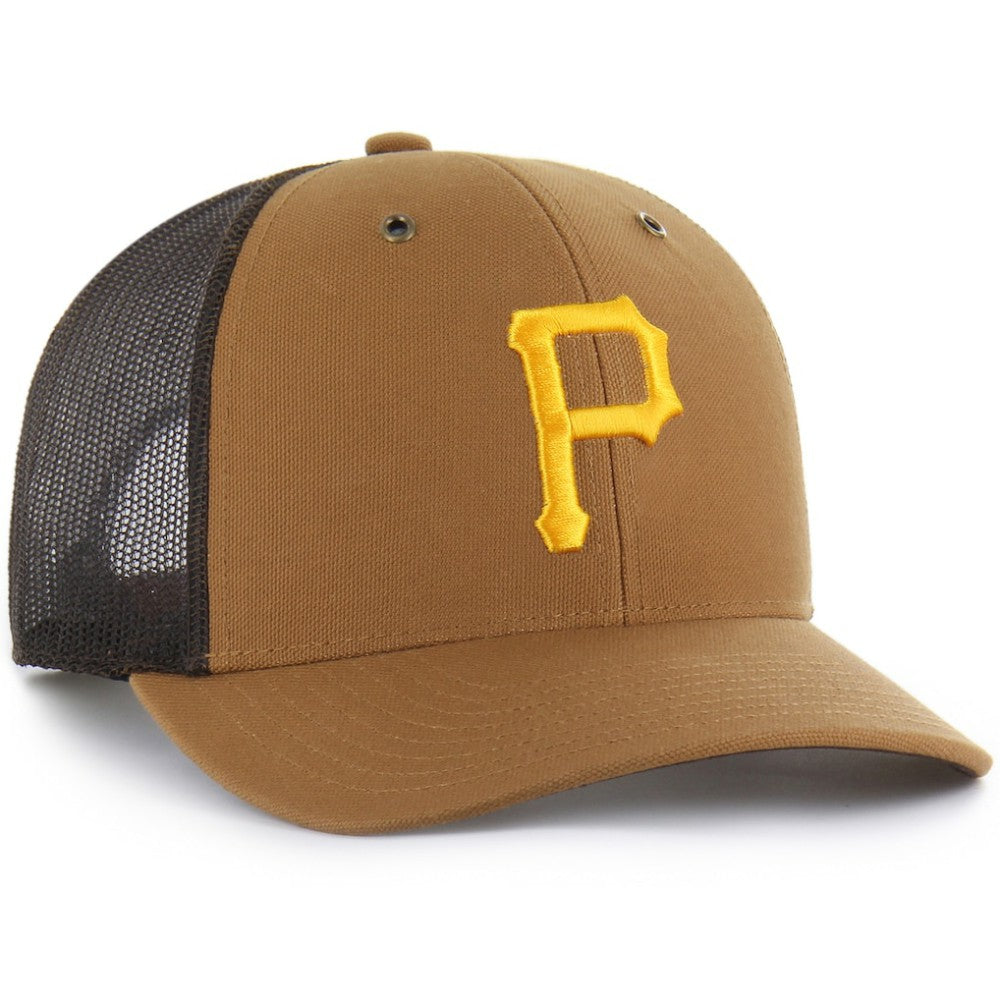 Pittsburgh Pirates Carhartt x '47 Trucker Adjustable Hat | MLB Sale