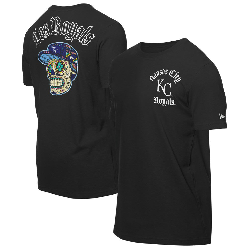 Kansas City Royals New Era Sugar Skulls T-Shirt | MLB On Sale