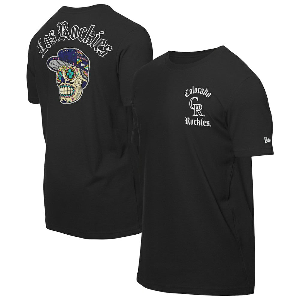 Colorado Rockies New Era Sugar Skulls T-Shirt | MLB Discount