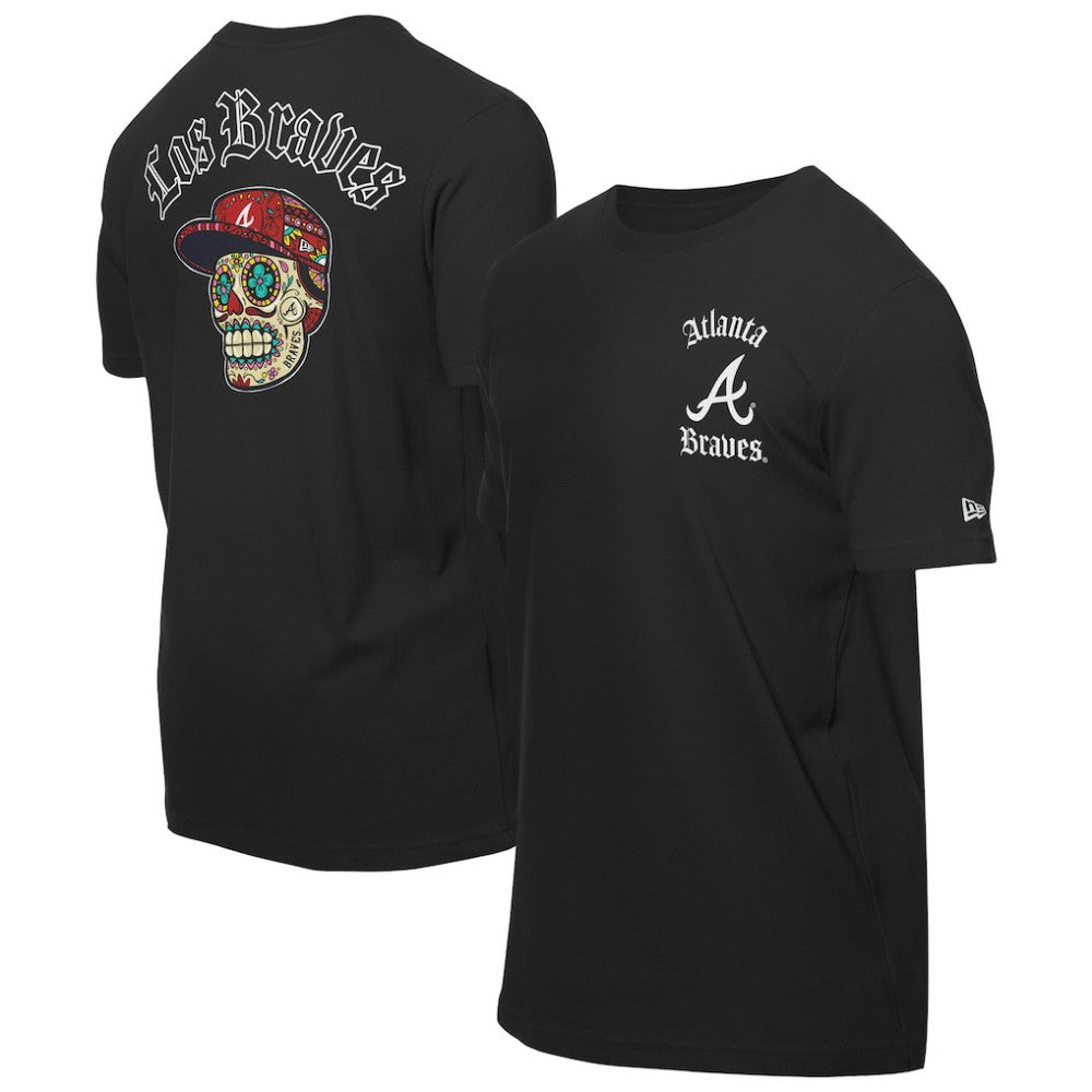 Atlanta Braves New Era Sugar Skulls T-Shirt | MLB Discount