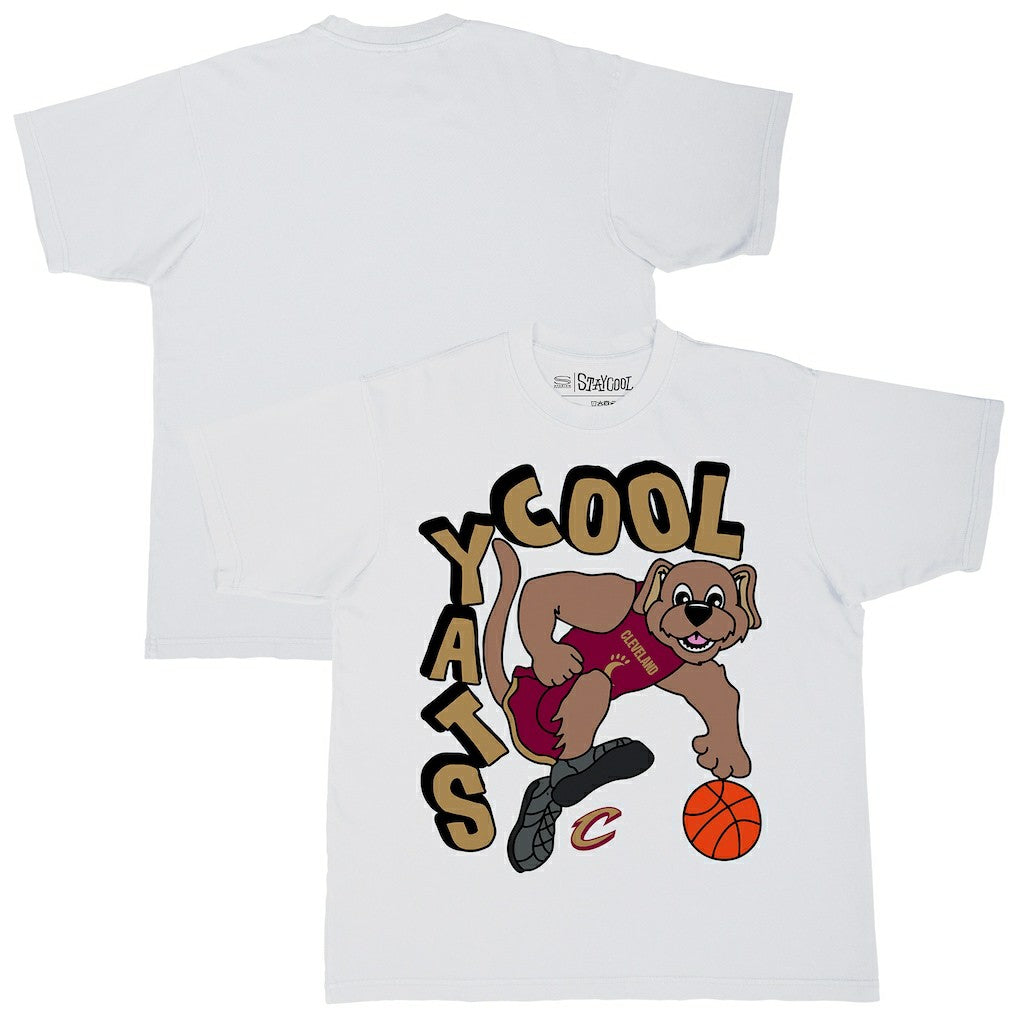 Cleveland Cavaliers Stadium Essentials NBA x Staycool Mascot Oversized T-Shirt sale On Sale