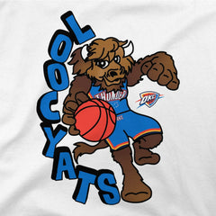 Oklahoma City Thunder Stadium Essentials NBA x Staycool Mascot Oversized T-Shirt Discount