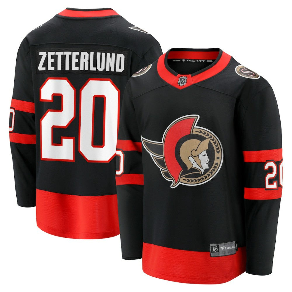 Fabian Zetterlund Ottawa Senators Fanatics Home Breakaway Jersey On Sale