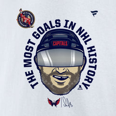 Alexander Ovechkin Washington Capitals Fanatics NHL All-Time Leading Goal Scorer GR8 Caricature Fleece Pullover Sweatshirt Online