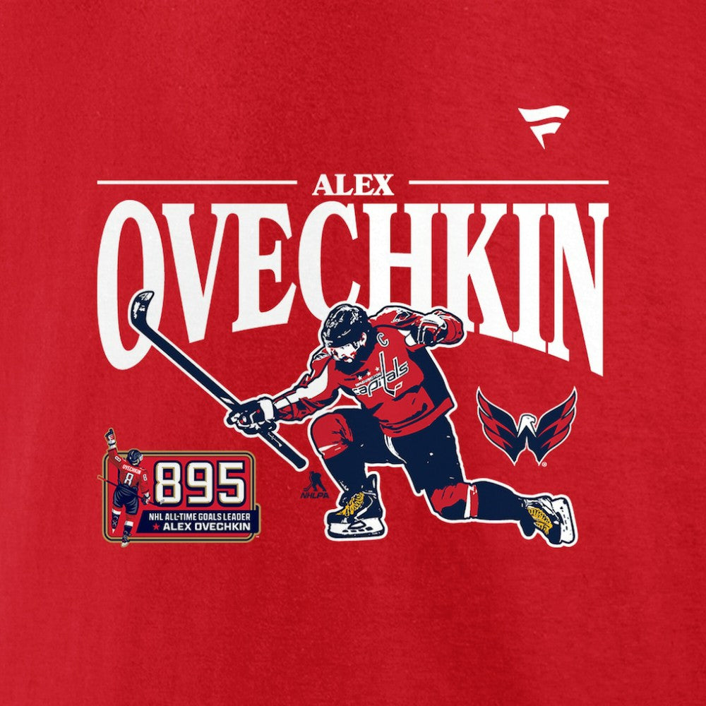 Alexander Ovechkin Washington Capitals Fanatics NHL All-Time Leading Goal Scorer GR8 Celebration T-Shirt Online