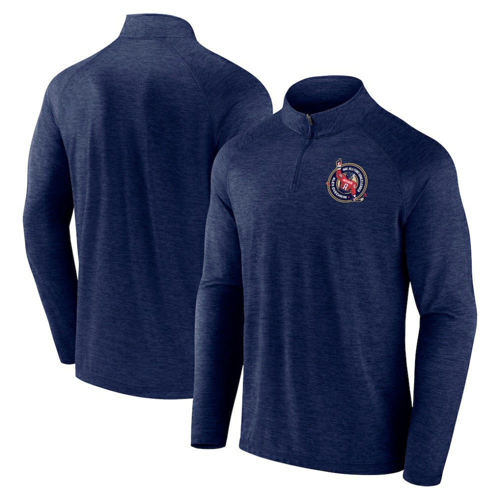 Alexander Ovechkin Washington Capitals Fanatics NHL All-Time Leading Goal Scorer GR8 895 Quarter-Zip Top Online