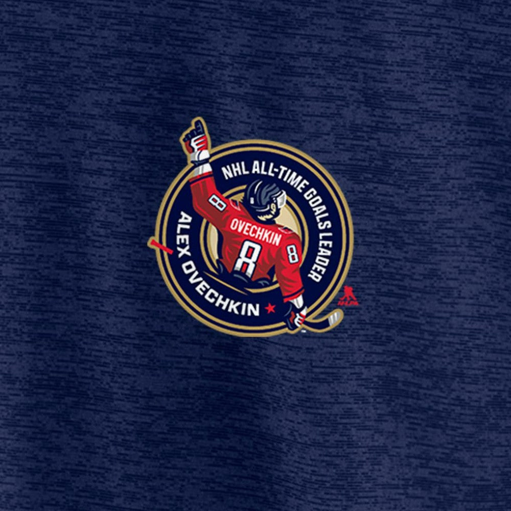 Alexander Ovechkin Washington Capitals Fanatics NHL All-Time Leading Goal Scorer GR8 895 Quarter-Zip Top Online