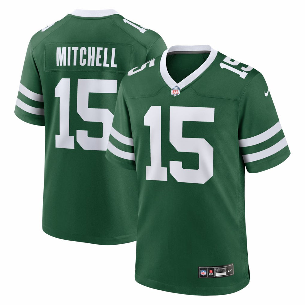 New York Jets Nike Adonai Mitchell  Team Game Jersey