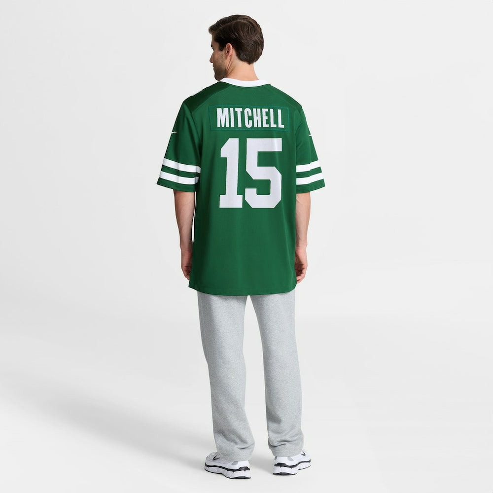 New York Jets Nike Adonai Mitchell  Team Game Jersey
