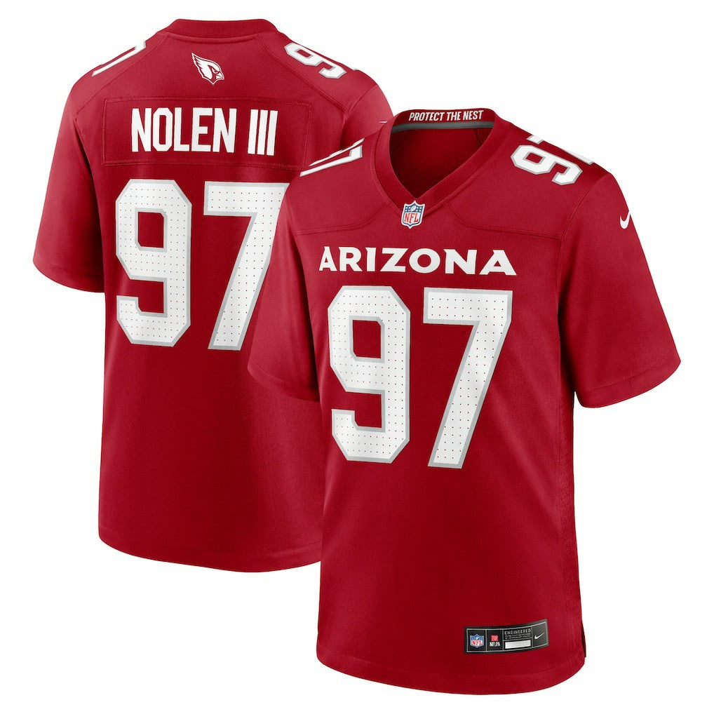 Arizona Cardinals Nike Walter Nolen  2025 NFL Draft First Round Pick Game Jersey