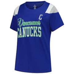 Quinn Hughes Vancouver Canucks Fanatics Women's Plus Size Name & Number Scoop Neck T-Shirt On Sale
