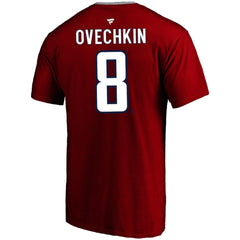 Alexander Ovechkin Washington Capitals Profile Big & Tall Name & Number T-Shirt Outlet