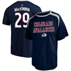 Nathan MacKinnon Colorado Avalanche Profile Big & Tall Name & Number T-Shirt Online