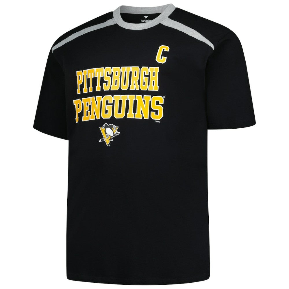 Sidney Crosby Pittsburgh Penguins Profile Big & Tall Name & Number T-Shirt Outlet