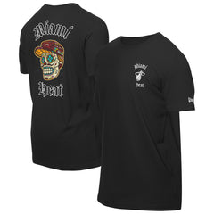Miami Heat Sugar Skulls T-Shirt Discount