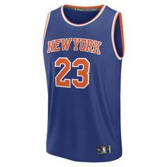 Mitchell Robinson New York Knicks Fast Break Replica Player Jersey On Sale
