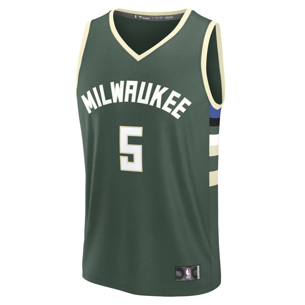 Gary Trent Jr. Milwaukee Bucks Fast Break Replica Player Jersey On Sale