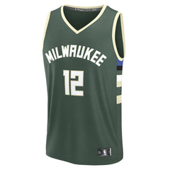 Taurean Prince Milwaukee Bucks Fast Break Replica Player Jersey For Sale