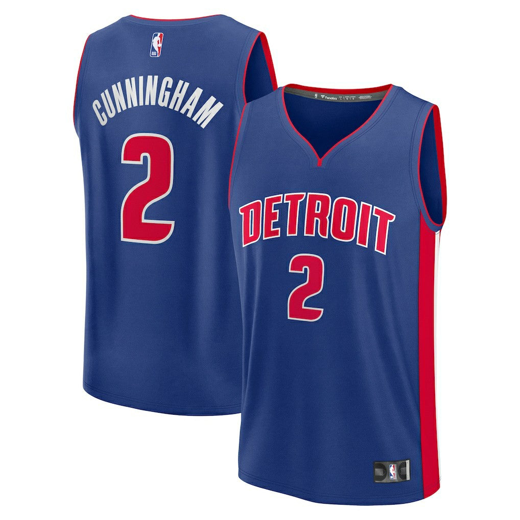 Cade Cunningham Detroit Pistons Fast Break Replica Player Jersey sale Discount