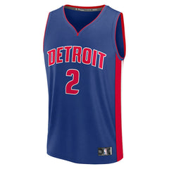 Cade Cunningham Detroit Pistons Fast Break Replica Player Jersey sale Discount