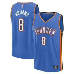 Jalen Williams Oklahoma City Thunder Fast Break Replica Player Jersey On Sale