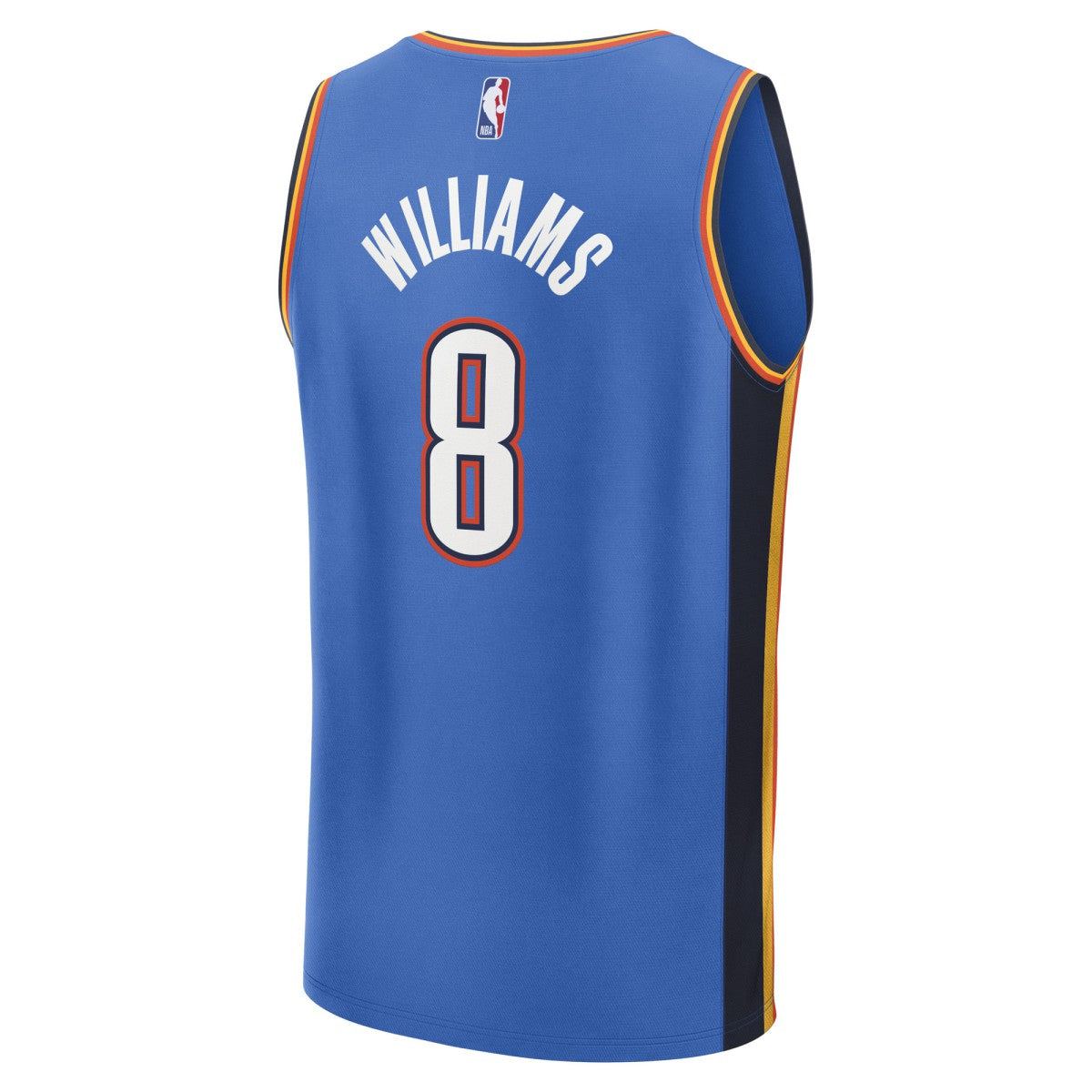 Jalen Williams Oklahoma City Thunder Fast Break Replica Player Jersey On Sale