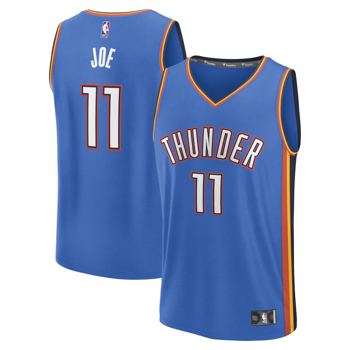 Isaiah Joe Oklahoma City Thunder Fast Break Replica Player Jersey Discount
