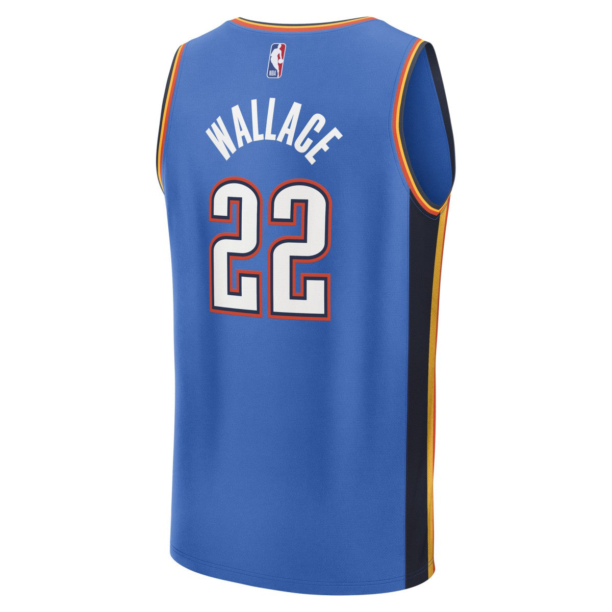 Cason Wallace Oklahoma City Thunder Fast Break Replica Player Jersey New