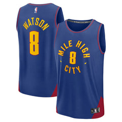 Peyton Watson Denver Nuggets Fast Break Replica Player Jersey sale For Sale