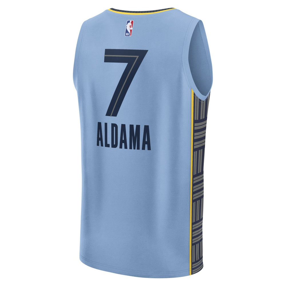 Santi Aldama Memphis Grizzlies Fast Break Replica Player Jersey Discount
