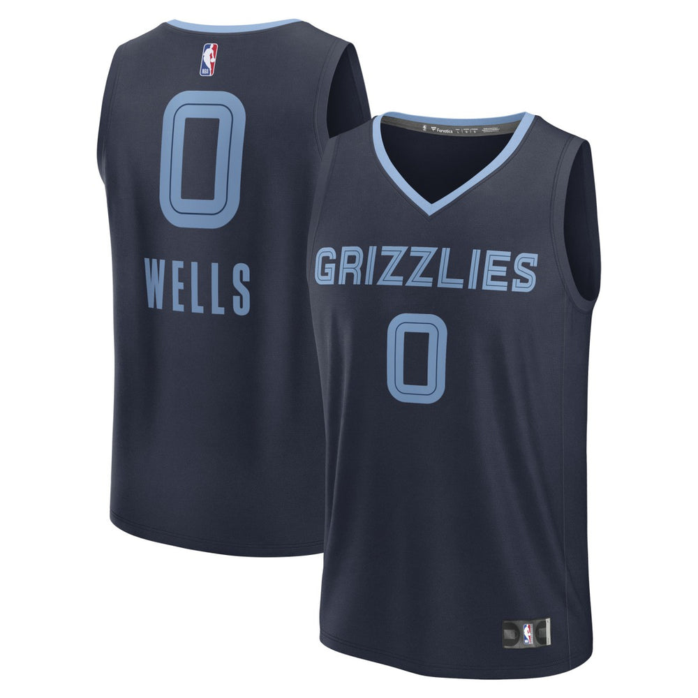 Jaylen Wells Memphis Grizzlies Fast Break Replica Player Jersey Online