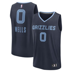 Jaylen Wells Memphis Grizzlies Fast Break Replica Player Jersey Online