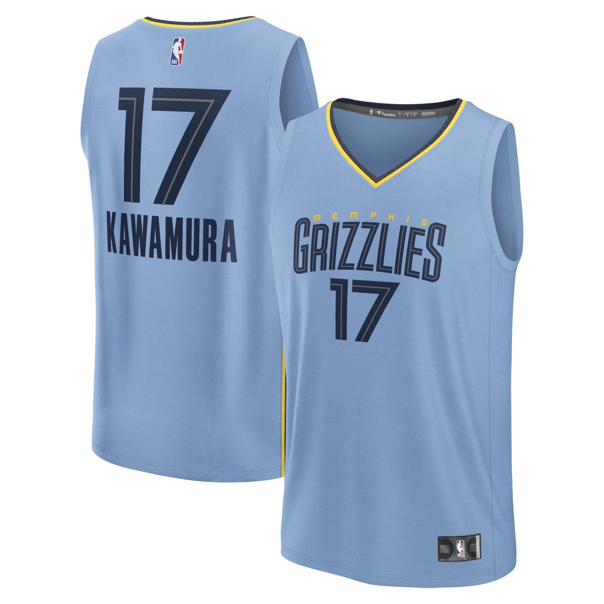 Yuki Kawamura Memphis Grizzlies Fast Break Replica Player Jersey For Sale