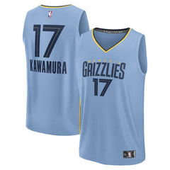 Yuki Kawamura Memphis Grizzlies Fast Break Replica Player Jersey For Sale