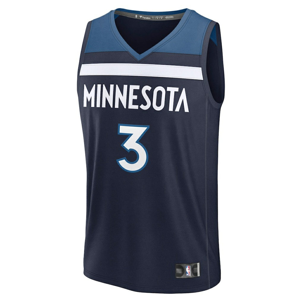 Jaden McDaniels Minnesota Timberwolves Fast Break Replica Player Jersey On Sale