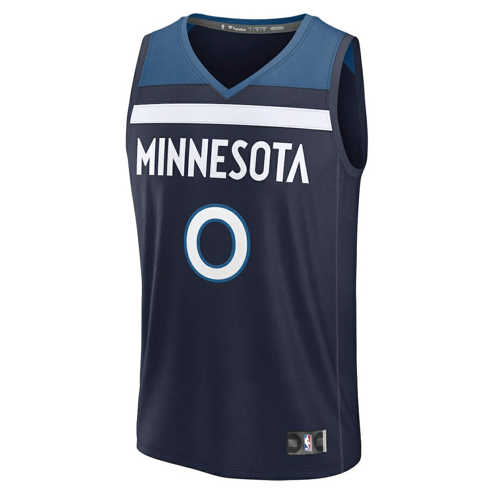Donte DiVincenzo Minnesota Timberwolves Fast Break Replica Player Jersey For Sale