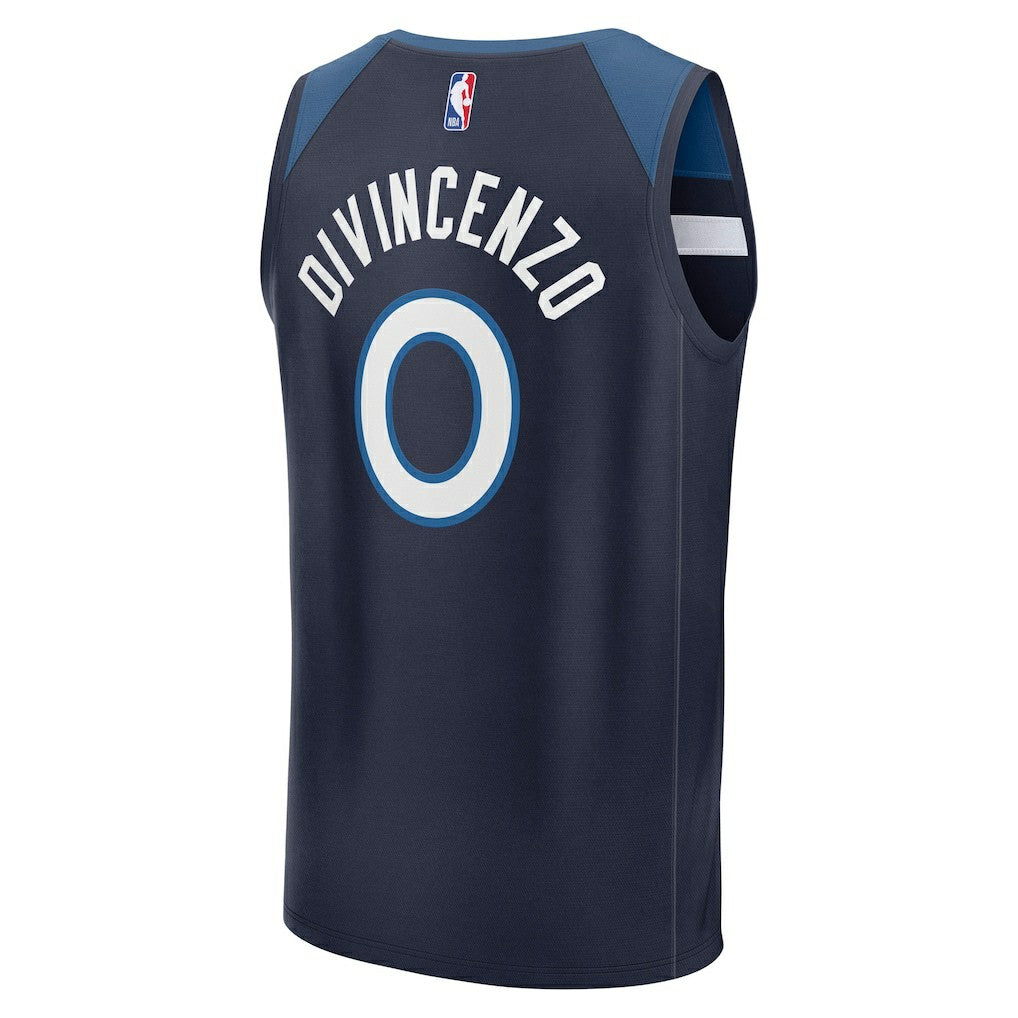 Donte DiVincenzo Minnesota Timberwolves Fast Break Replica Player Jersey For Sale