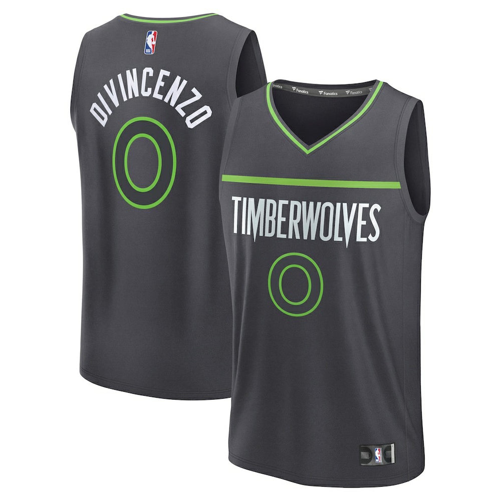 Donte DiVincenzo Minnesota Timberwolves Fast Break Replica Player Jersey On Sale