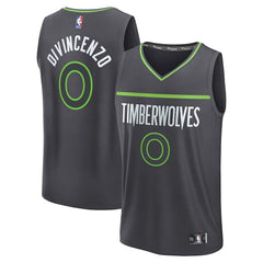 Donte DiVincenzo Minnesota Timberwolves Fast Break Replica Player Jersey On Sale