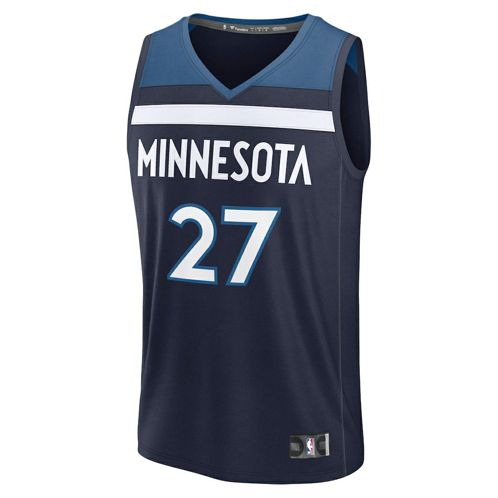 Rudy Gobert Minnesota Timberwolves Fast Break Replica Player Jersey Outlet