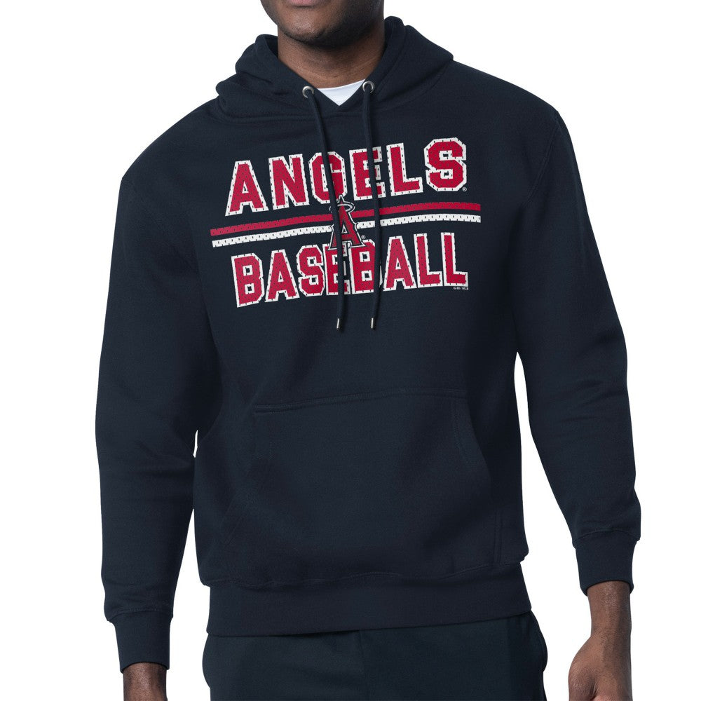 Los Angeles Angels Starter Team Mesh Print Graphic Pullover Hoodie | MLB On Sale