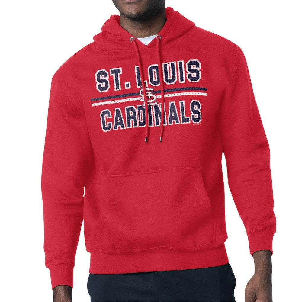 St. Louis Cardinals Starter Team Mesh Print Graphic Pullover Hoodie | MLB US