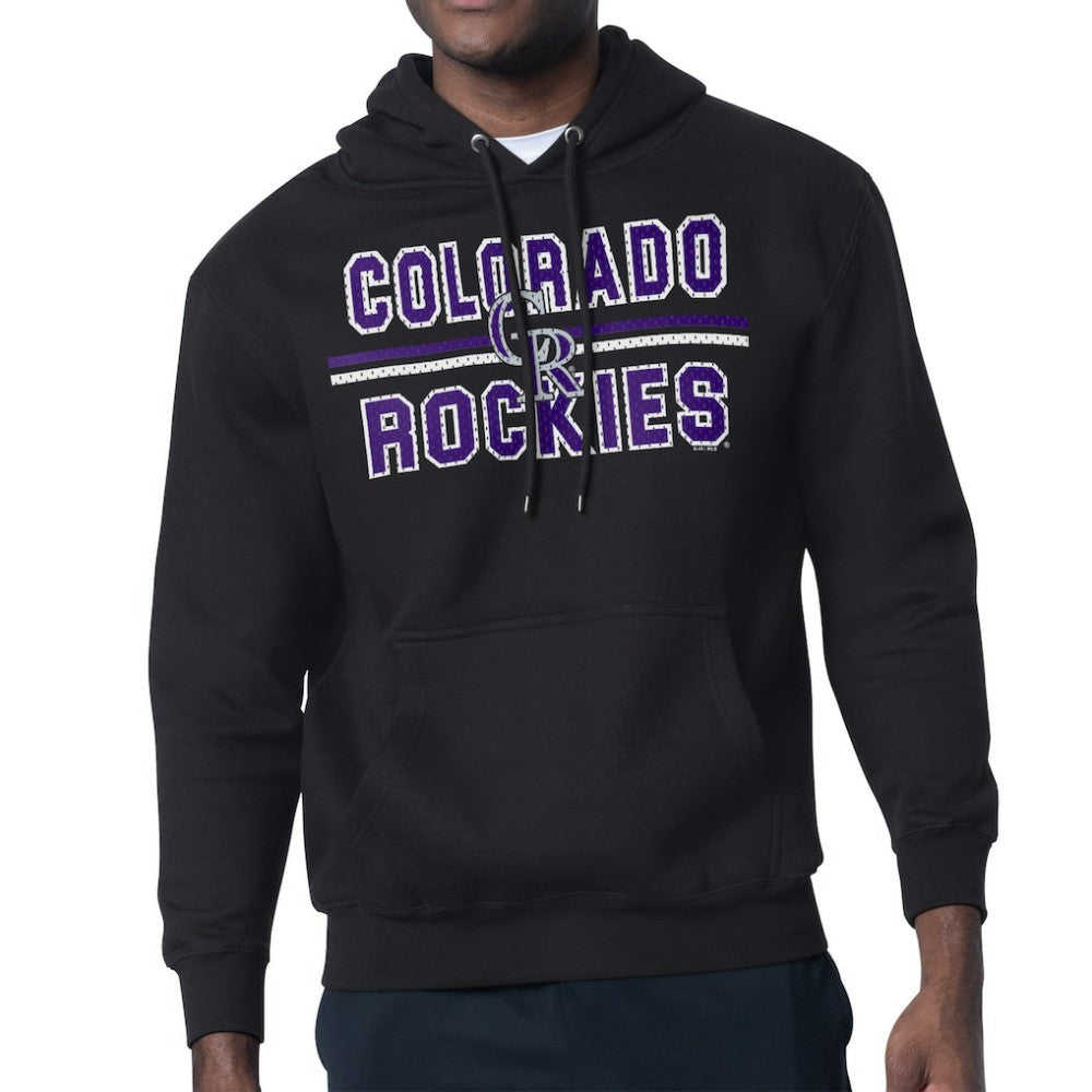 Colorado Rockies Starter Team Mesh Print Graphic Pullover Hoodie | MLB On Sale