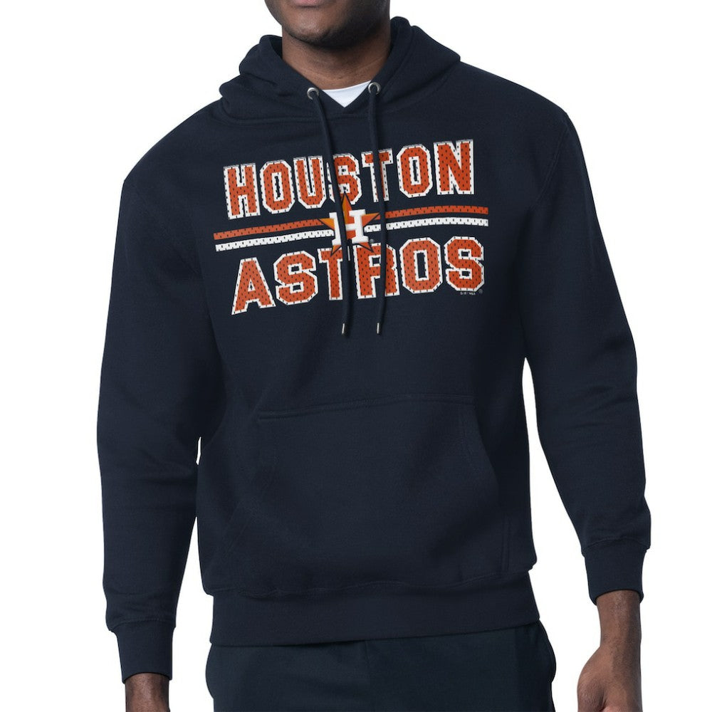 Houston Astros Starter Team Mesh Print Graphic Pullover Hoodie | MLB Discount