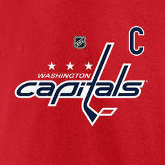 Alexander Ovechkin Washington Capitals NHL All-Time Leading Goal Scorer Name & Number T-Shirt On Sale
